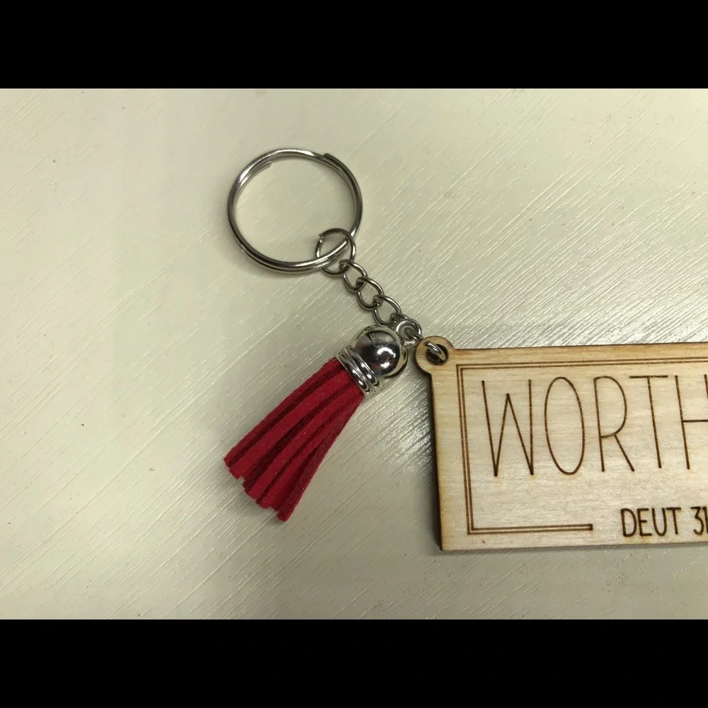 Brand New - “Worthy” Keychain
